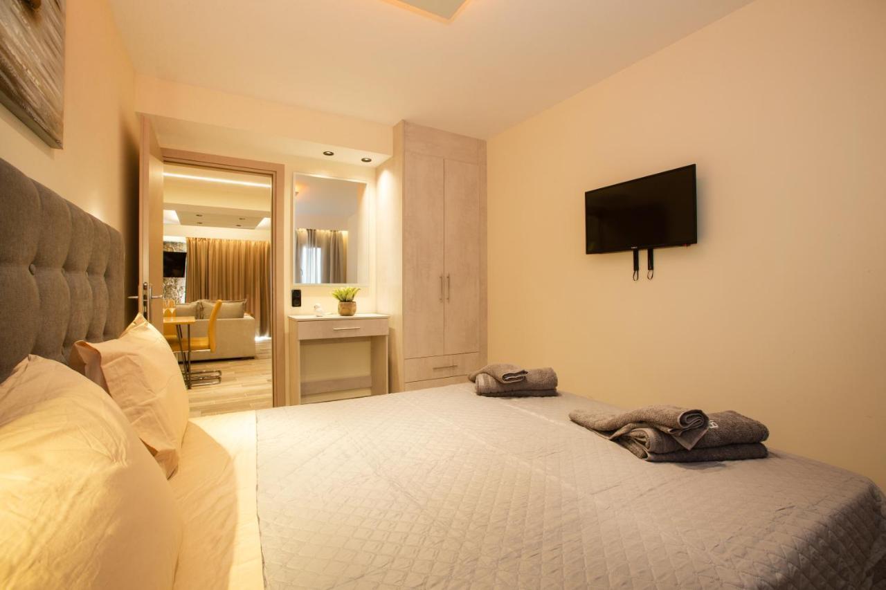 Black Rocks Family, Luxury Seafront Beach Maisonette Agios Gordios  Exterior foto